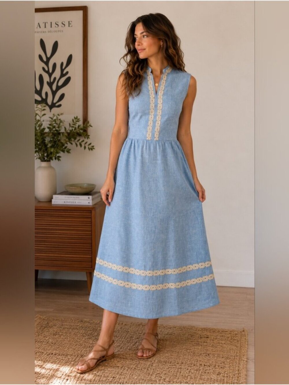 Vintage 1970s Handmade Prairiecore Dress
